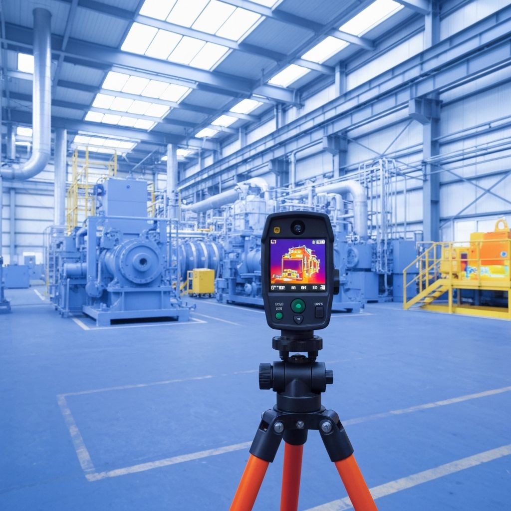 Infrared thermal imaging camera